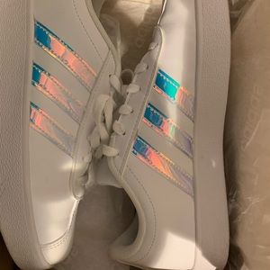 Iridescent stripe adidas